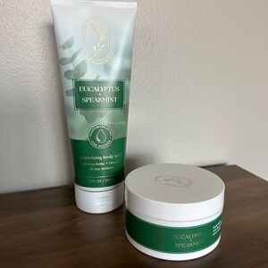 Bath & Body Works Eucalyptus Spearmint Moisturizer Set